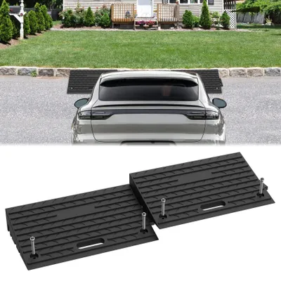 Obrázek produktu pro Elzusha - Gumový nájezdový práh pro auto, motor, invalidní vozík - výška 10 cm