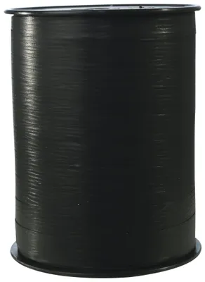 Produktbild von Clairefontaine Spule Geschenkband matt, 10mm x 250m - Schwarz 601529C