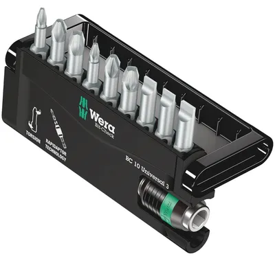 Immagine prodotto di Wera 05056375001 Wera Bit-Check 10 Universal 3