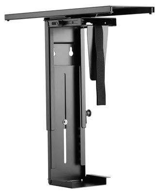 Zdjęcie produktu dla Equip 650892, Uchwyt procesora pod biurkiem, Komputer stacjonarny, 10 kg, Czarny, Stal, 180°