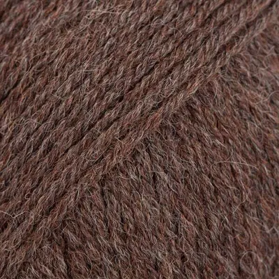 Obrázek produktu pro Drops Fabel Uni Color 300 Brown Pletací příze