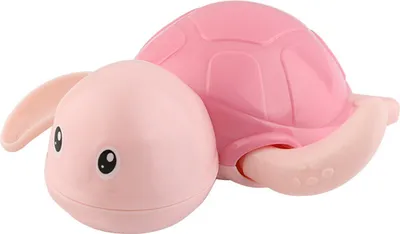 Produktbild von Baby-Badethermometer, schöne Schildkrötenform, Badewannenwasser für Badezimmer, Rosa