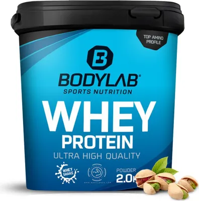 Produktbild von BODYLAB Whey Protein - 2000g - Pistazie
