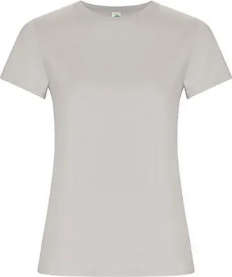 Produktbild von Roly Eco CA6696 | Golden Organic Woman T-Shirt - 2-lagiger Rundhalskragen - Farbe: Opal 160 - Größe: L