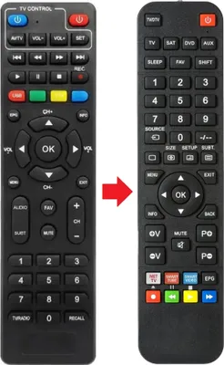 Produktbild von Fernbedienung geeignet für ANADOL HD666
