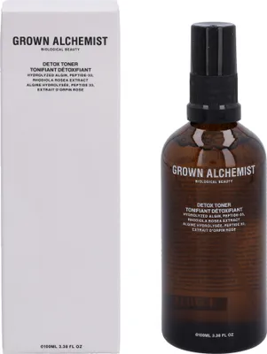 Obrázok produktu pre Grown Alchemist Detox Toner 100ml, Ženy, 100 ml, Tekuté, Suchá koža, Proti vráskam, Hydratačný, Flakón s pumpičkou
