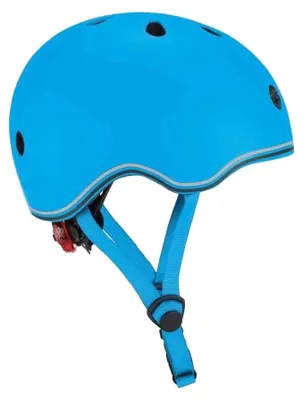 Obrázek produktu pro Globber – dětská cyklistická přilba s logem PP7724 (45 cm – 51 cm) (nebesky modrá)