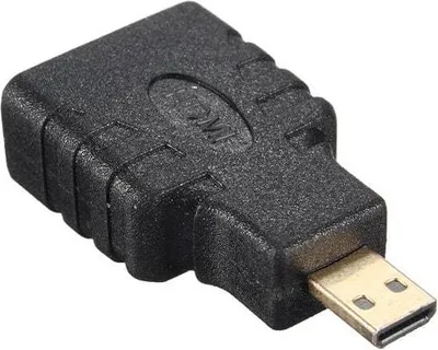 Productafbeelding van Goudgeplateerde micro-HDMI naar HDMI adapter