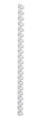 Image de Fellowes Plastikbinderücken Apex 12mm weiß 100PK 10er-Pack