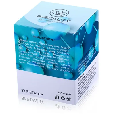 Produktbild von Retinol Creme Anti-Falten Anti-Aging mit Hyaluronsäure Kollagen Aloe Vera