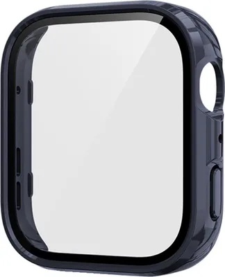 Produktbild von Für Huawei Watch Fit 4 Kunststoff Watch Hülle + Tempered 9H Hart Glas Blau