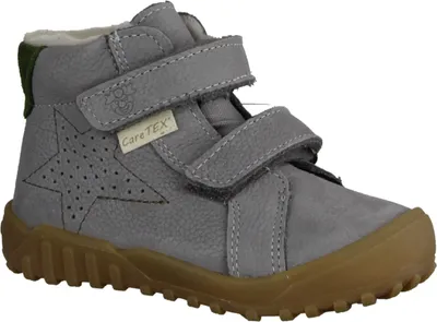 Obrázok produktu pre Ricosta Donny 3300403420 Detská obuv, chlapčenská, sivá, kožená, veľkosť 22-28, teplá podšívka - detská obuv Podšité detské topánky veľkosť 18 - 42, sivé, kožené (barbados)
