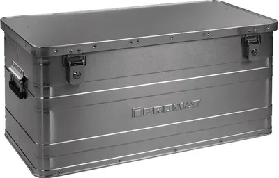 Produktbild von Aluminiumbox L780xB380xH380mm 90 l mit Klappverschluss und Zylinderschloss