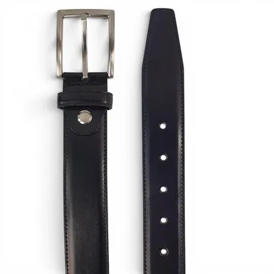 Produktbild von Safekeepers Herrengürtel – Automatikgürtel ohne Löcher – Ledergürtel für Herren – 2er-Pack Schwarz-100