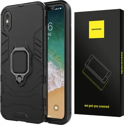 Immagine prodotto di Custodia SPACECASE X-ring per iPhone XS Max Nero