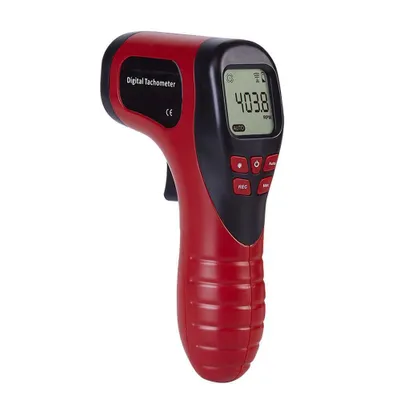 Produktbild von Berührungsloser digitaler Drehzahlmesser, Drehzahlmesser, Drehzahlmesser, Laser-Drehzahlmesser（Rot）