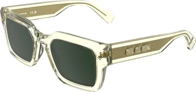 Produktbild von Lacoste L6071S Transparent yellow 52/21/145 Uni Sonnenbrillen