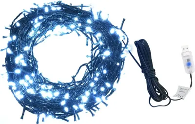 Immagine prodotto di The Living Store luci fiabesche 400 LED per interni ed esterni 40 m bianco freddo