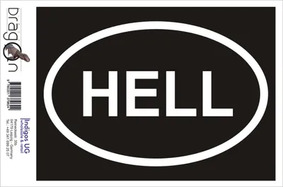 Produktbild von Aufkleber / Autoaufkleber - JDM / Die cut / Auto / OEM - HELL - 160x110 mm rot - Heckscheibe / Heckscheibenaufkleber