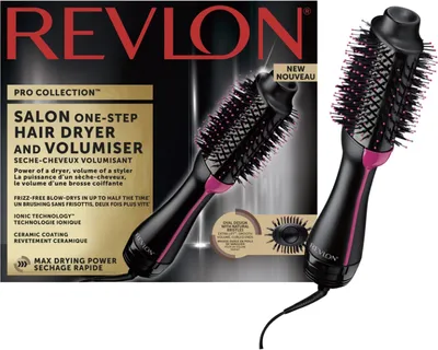 Produktbild von Revlon RVDR5222/RVDR5222E/RVDR5222E1/RVDR5222E2/RVDR5297RB HeißluftbÃ1/4rste, 1100 Watt, Keramikbeschichtung, Ionen-Technologie