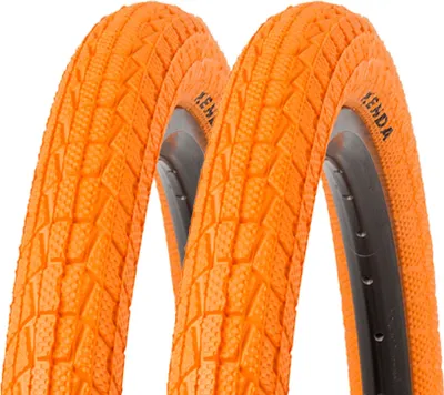 Produktbild von Kenda Krackpot Colour Fahrradreifen BMX Kinderfahrrad 2 Reifen orange