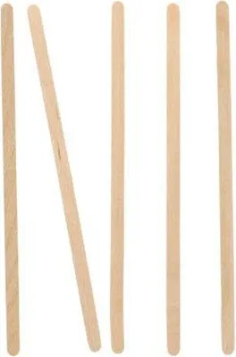 Produktbild von Papstar Rührstäbchen, Holz "pure" 14 cm x 5 mm, 10 x 1000 Stück