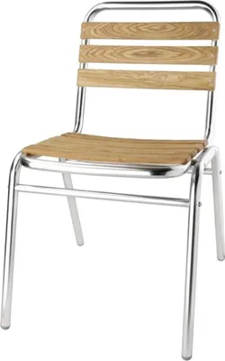 Produktbild von Bolero Bistrostühle Eschenholz,4 Stück