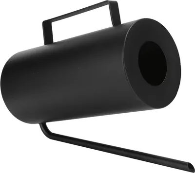 Zdjęcie produktu dla Konewka ze stali nierdzewnej z długą wylewką do podlewania roślin na patio, ogród, trawnik, czarna 1,5 l
