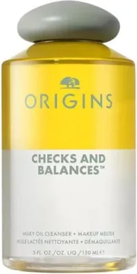 Obrázok produktu pre Dvojfázový odličovač make-upu Checks and Balances ™ (Milky Oil Cleanser with Rice Oil and Squalane) 150 ml