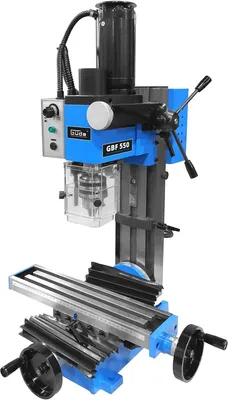 Produktbild von GÜDE GBF 550 Mini Bohrmaschine Tischbohrmaschine Fräsmaschine Säulenbohrmaschine