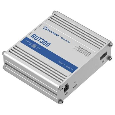 Immagine prodotto di TELTONIKA RUT300 Industrial wired router 5X RJ45 100MB / S