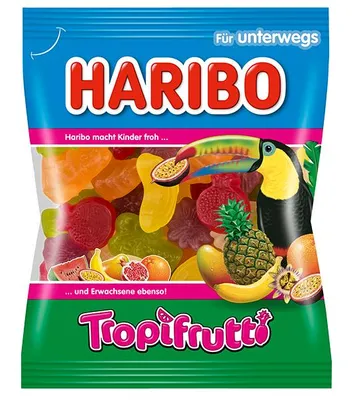 Image de Haribo Tropi Frutti sachet de 100g