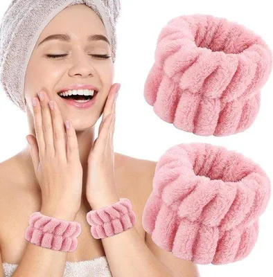 Productafbeelding van Famanu Absorberende armbanden voor dames - set van 2, roze