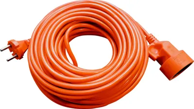 Obrázok produktu pre Extender de Garten 1 plug b/u 25m / OMY 2x1 / Orange plast-rol 5902273410775