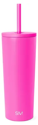 Produktbild von Simple Modern Thermobecher mit Strohhalm und Deckel | Trinkbecher mit Henkel Wie
