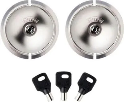 Obrázek produktu pro Zámek UFO pro zadní a boční dveře + 3 klíče - 8080332315D