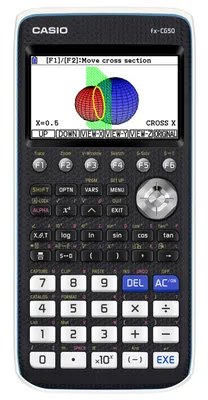 Obrázek produktu pro CASIO FX CG 50 Grafická programovatelná kalkulačka s barevným podsvíceným displejem 216 x 384 pixelů,  61 kB RAM, 16 MB Flash ROM, bateriové napájení