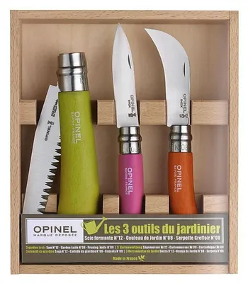 Imagen del producto de Conjunto de jardín Opinel, de colores variados