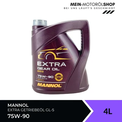 Produktbild von Mannol Mannol Extra Getriebeoel 75W-90 GL-5 4 Liter Kanne Reifen