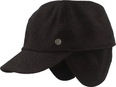 Image de Casquette de baseball Bugatti 6 pièces avec protège-oreilles et coupe-vent, grise, taille 62