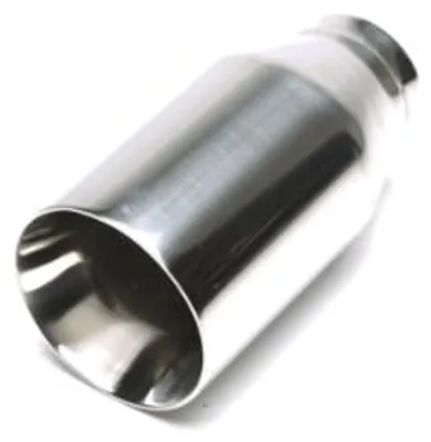 Obrázek produktu pro Koncovka výfuku, kryt koncovky výfuku, svařovací trubka, kryt výfuku, nerezová ocel, hladká, 100 mm