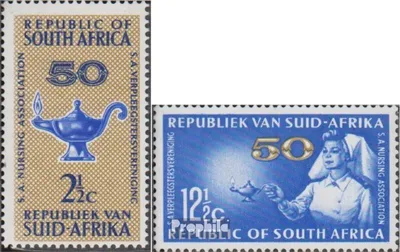 Produktbild von Briefmarken Südafrika 1964 Mi 342-343 (kompl.Ausg.) gestempelt Schwesternvereinigung