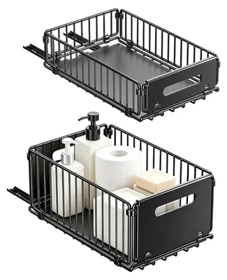 Image de Organisateurs de tiroirs coulissants pour la cuisine (lot de 2)