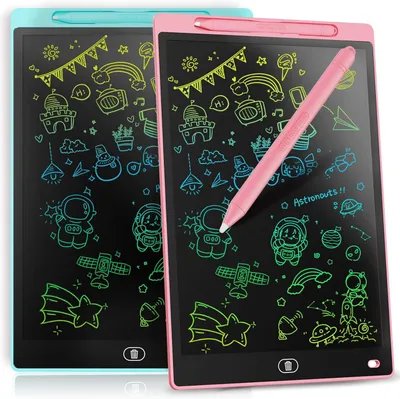 Produktbild von LCD Schreibtablet 10 Zoll, für Kinder 2-7 Jahre, bunt, pädagogisches Spielzeug