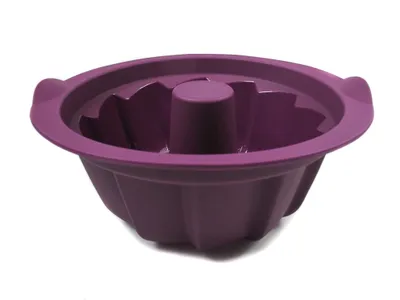 Obrázek produktu pro TUPPERWARE Pečení Silikonová forma na bábovku fialová Forma na dort Silikonová Easyplus