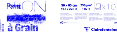 Zdjęcie produktu dla Clairefontaine 975052C, 10 ark.