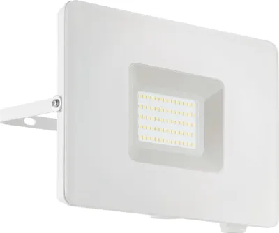 Produktbild von EGLO LED Außen-Strahler Faedo 3, 1 flammige Außenleuchte inkl. Bewegungsmelder, Sensor-Wandstrahler aus Alu, Farbe: Schwarz, Glas: klar, 50 Watt, IP44