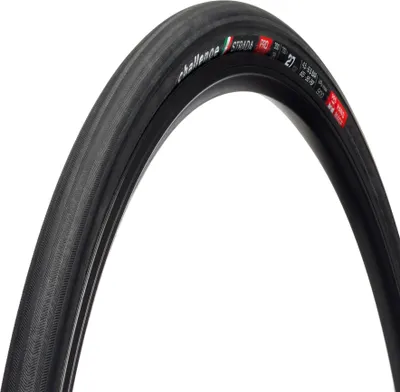 Produktbild von Challenge Road-Reifen Strada Pro Handmade Clincher 27-622 Schwarz/schwarz - s...