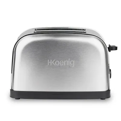 Zdjęcie produktu dla H.Koenig TOS7, 2 kaw., Czarny, Stal nierdzewna, Stal nierdzewna, 850 W, 220-240 V, 50 - 60 Hz