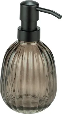 Produktbild von Seifenspender Wenko Pompei Glas grau glänzend 26148100